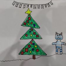 Лия Балагутдинова в конкурсе «Новый год в Простоквашино»