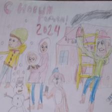 Эльвира Айтугановна Набитова в конкурсе «Новый год в Простоквашино»