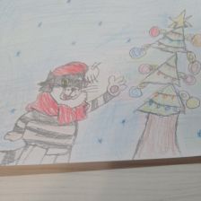 Егор Радиевич Егоров в конкурсе «Новый год в Простоквашино»