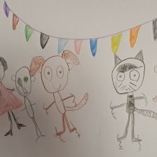 Илья Богданович Гомер в конкурсе «Новый год в Простоквашино»