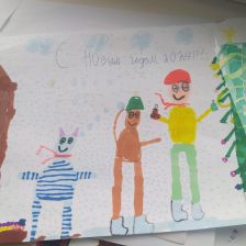 Дмитрий Сергеевич Левочкин в конкурсе «Новый год в Простоквашино»