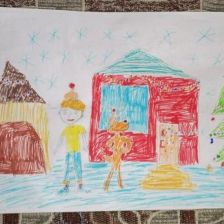 Владислав Денисович Винкерт в конкурсе «Новый год в Простоквашино»