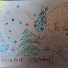 АГАТА МАНСУРОВА в конкурсе «Новый год в Простоквашино»