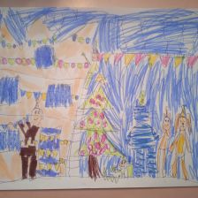 Алана Ирбековна Цагараева в конкурсе «Новый год в Простоквашино»