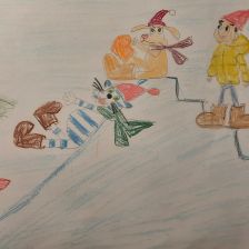 Максим Дмитриевич Лозяк в конкурсе «Новый год в Простоквашино»