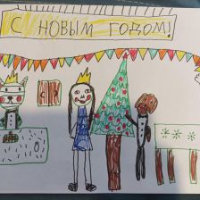 Василиса Перекрест в конкурсе «Новый год в Простоквашино»