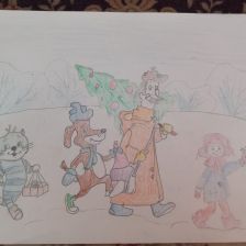 Ярослав Евгеньевич Осинцев в конкурсе «Новый год в Простоквашино»