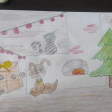 Кирилл Константинович Сысоев в конкурсе «Новый год в Простоквашино»