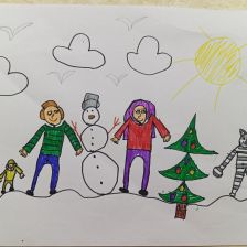 Алиса Игоревна Гриник в конкурсе «Новый год в Простоквашино»