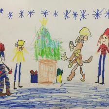 Алиса Сергеевна Анисимова в конкурсе «Новый год в Простоквашино»