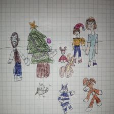 Милена Ивановна П в конкурсе «Новый год в Простоквашино»