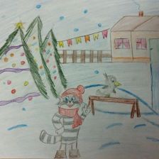 Андрей Александрович Гаркуша в конкурсе «Новый год в Простоквашино»