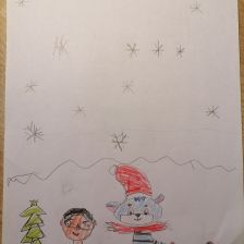 Захар Дмитриевич Лагун в конкурсе «Новый год в Простоквашино»