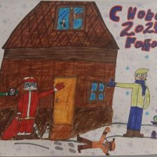 Мария Архиповна Данилова в конкурсе «Новый год в Простоквашино»