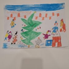 Егор Александрович Кузнецов в конкурсе «Новый год в Простоквашино»