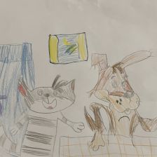 Полина Евгеньевна Швецова в конкурсе «Новый год в Простоквашино»