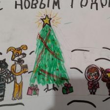 Алиса Александровна Алейникова в конкурсе «Новый год в Простоквашино»