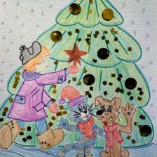 Рузаль Ринатович Ахунзянов в конкурсе «Новый год в Простоквашино»