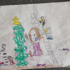 Арина Дмитриевна Самохвалова в конкурсе «Новый год в Простоквашино»