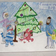 Полина Витальевна Михайлова в конкурсе «Новый год в Простоквашино»