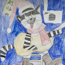 Мария Элуардовна Бурдаева в конкурсе «Новый год в Простоквашино»