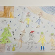 София Михайловна Скицко в конкурсе «Новый год в Простоквашино»