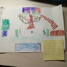 Александр Русланович Бачев в конкурсе «Будь в форме, смотри «Простоквашино», смотри «Карусель», участвуй и побеждай!»