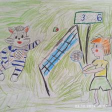 Анастасия Александровна Пермякова в конкурсе «Будь в форме, смотри «Простоквашино», смотри «Карусель», участвуй и побеждай!»