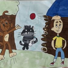 Анна Николаевна Кравцова в конкурсе «Будь в форме, смотри «Простоквашино», смотри «Карусель», участвуй и побеждай!»