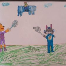 Кира Дмитриевна Федуленкова в конкурсе «Будь в форме, смотри «Простоквашино», смотри «Карусель», участвуй и побеждай!»