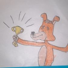 Максим Михайлович Иванов в конкурсе «Будь в форме, смотри «Простоквашино», смотри «Карусель», участвуй и побеждай!»