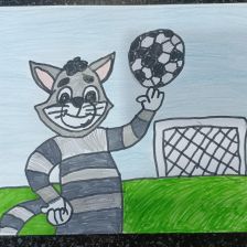 Кира Андреевна Кузовлева в конкурсе «Будь в форме, смотри «Простоквашино», смотри «Карусель», участвуй и побеждай!»