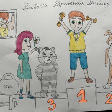 Милана Бережная в конкурсе «Будь в форме, смотри «Простоквашино», смотри «Карусель», участвуй и побеждай!»