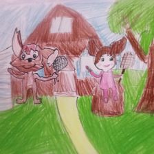 Мария Робертовна Харисова в конкурсе «Будь в форме, смотри «Простоквашино», смотри «Карусель», участвуй и побеждай!»