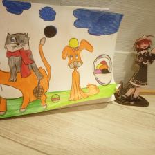 Мария Вадимовна Коробова в конкурсе «Будь в форме, смотри «Простоквашино», смотри «Карусель», участвуй и побеждай!»