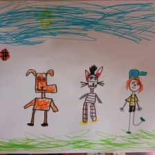 Марисабель Дмитриевна Лихачева в конкурсе «Будь в форме, смотри «Простоквашино», смотри «Карусель», участвуй и побеждай!»