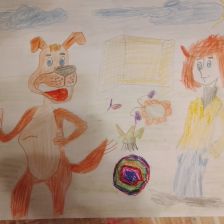 Екатерина Сергеевна Бархатова в конкурсе «Будь в форме, смотри «Простоквашино», смотри «Карусель», участвуй и побеждай!»