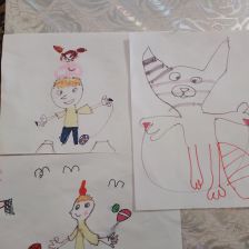 Полина Горбунова в конкурсе «Будь в форме, смотри «Простоквашино», смотри «Карусель», участвуй и побеждай!»