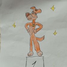 Аня Алексеевна Гурко в конкурсе «Будь в форме, смотри «Простоквашино», смотри «Карусель», участвуй и побеждай!»