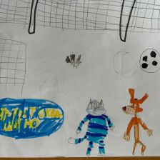 Эмма Дмитриевна Ю в конкурсе «Будь в форме, смотри «Простоквашино», смотри «Карусель», участвуй и побеждай!»