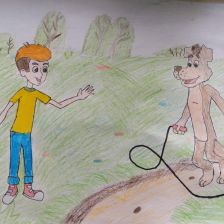 Анна Валентиновна Якимова в конкурсе «Будь в форме, смотри «Простоквашино», смотри «Карусель», участвуй и побеждай!»