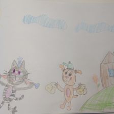 Мария Алексеевна Грешнова в конкурсе «Будь в форме, смотри «Простоквашино», смотри «Карусель», участвуй и побеждай!»