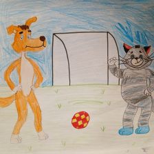 Вероника Ильинична Николаева в конкурсе «Будь в форме, смотри «Простоквашино», смотри «Карусель», участвуй и побеждай!»