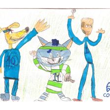 Софья Александровна Лысенко в конкурсе «Будь в форме, смотри «Простоквашино», смотри «Карусель», участвуй и побеждай!»