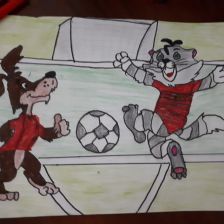 Дмитрий Александрович Табакаев в конкурсе «Будь в форме, смотри «Простоквашино», смотри «Карусель», участвуй и побеждай!»