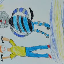 Даниил Денисович Абрамов в конкурсе «Будь в форме, смотри «Простоквашино», смотри «Карусель», участвуй и побеждай!»