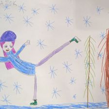 Мария Викторовна Лопатина в конкурсе «Будь в форме, смотри «Простоквашино», смотри «Карусель», участвуй и побеждай!»