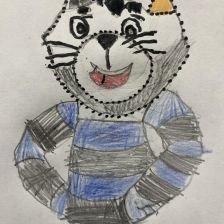 София Александровна Яковлева в конкурсе «Будь в форме, смотри «Простоквашино», смотри «Карусель», участвуй и побеждай!»