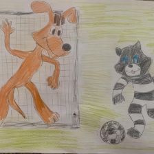 Артём Евгеньевич Красовский в конкурсе «Будь в форме, смотри «Простоквашино», смотри «Карусель», участвуй и побеждай!»