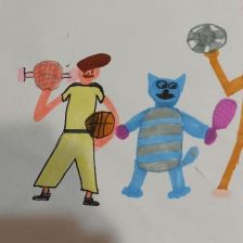 Денис в конкурсе «Будь в форме, смотри «Простоквашино», смотри «Карусель», участвуй и побеждай!»